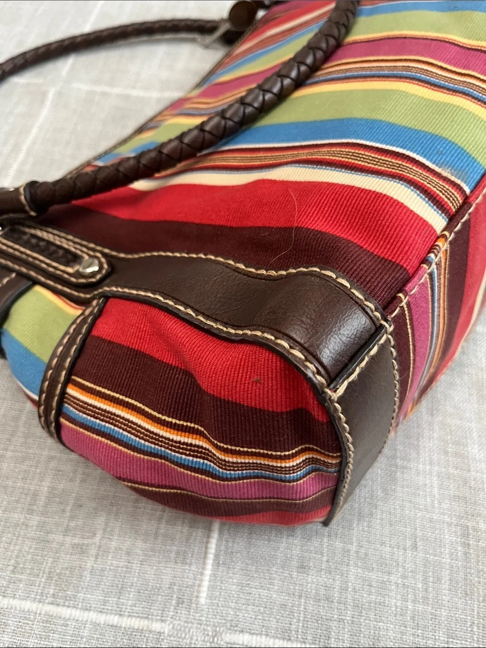 Fossil colorful striped